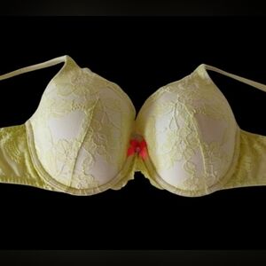 Victoria's Secret Perfect Coverage Lace Bra, Size 38C